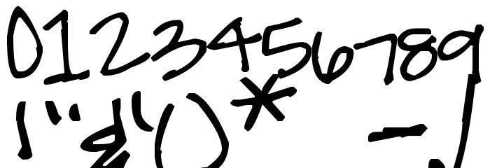 Pea Ashlyn Font OTHER CHARS