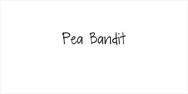 Pea Bandit Logo
