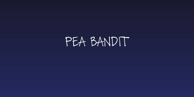 Pea Bandit Social Header