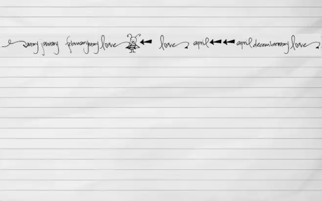 Pea Bestow's Doodles Font examples