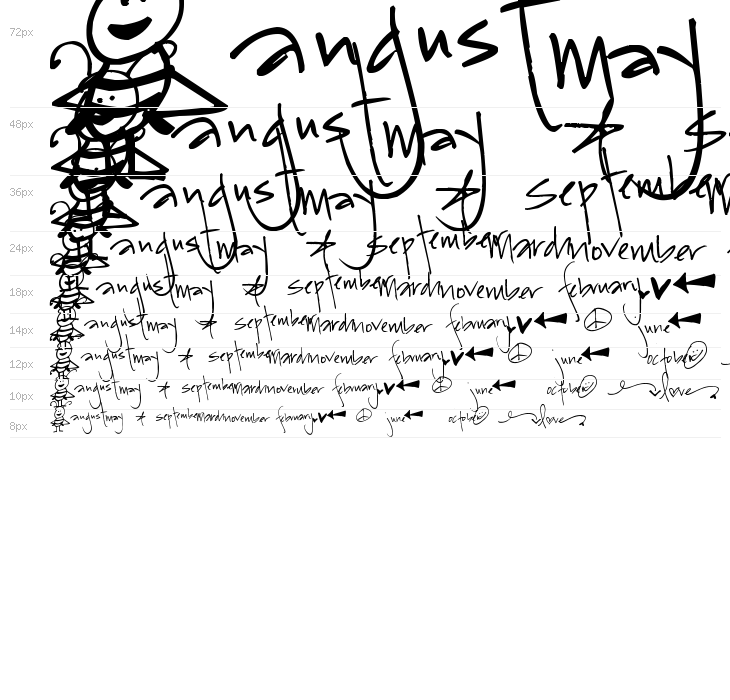 Pea Bestow's Doodles Waterfall