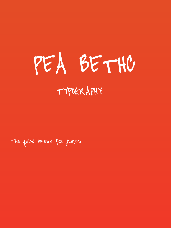Pea BethC Poster