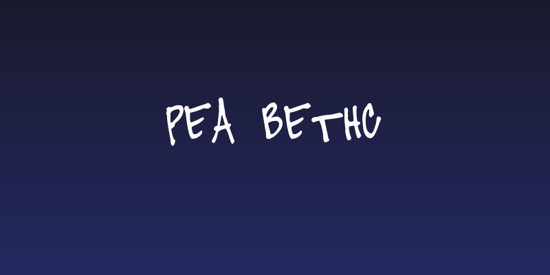 Pea BethC Social Header