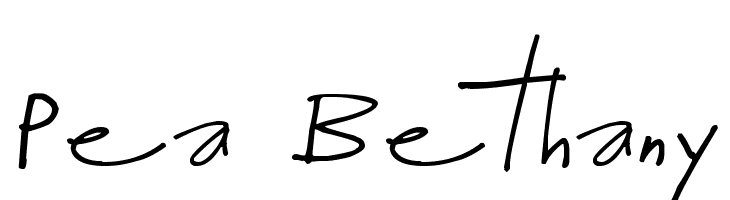 Pea Bethany Font