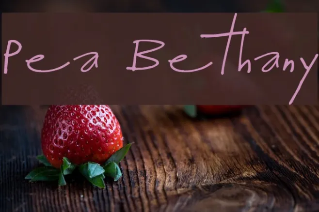 Pea Bethany Example 1