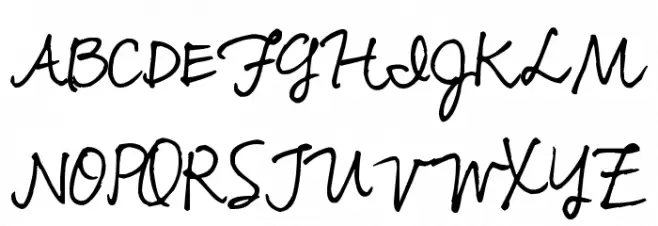 Pea Bhea Script Шрифта ВЕРХНИЙ