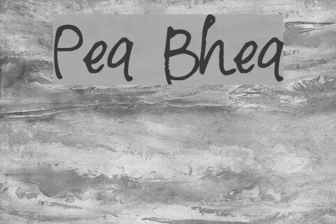 Pea Bhea  examples