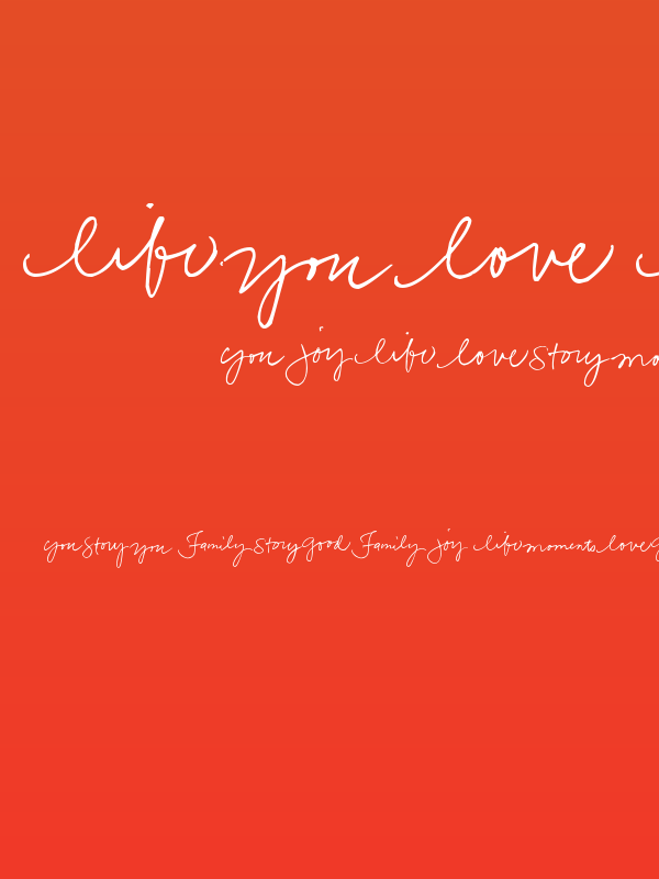 Pea Bhea's Words Poster