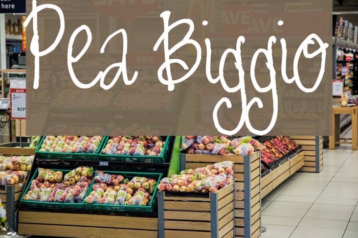 Pea Biggio Example 2