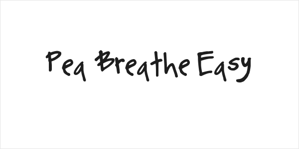 Pea Breathe Easy Logo