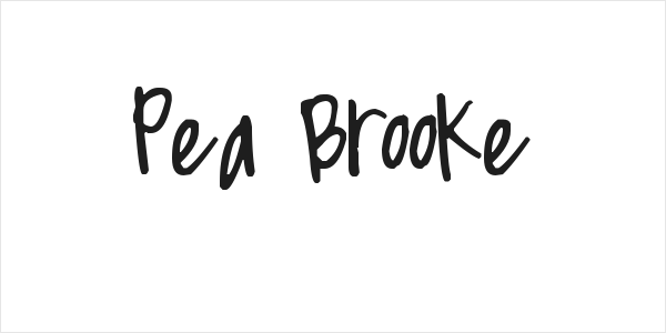 Pea Brooke Logo