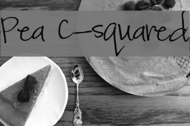 Pea C-squared خط examples