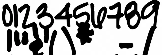 Pea Captivatiingly Font OTHER CHARS