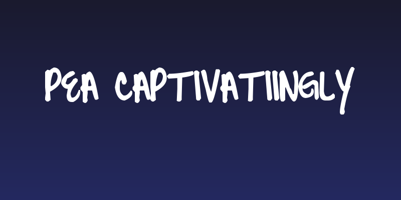 Pea Captivatiingly Social Header