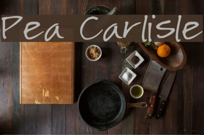 Pea Carlisle Example 1