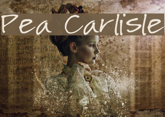 Pea Carlisle Caratteri examples