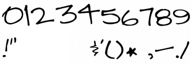 Pea Carmen Font OTHER CHARS