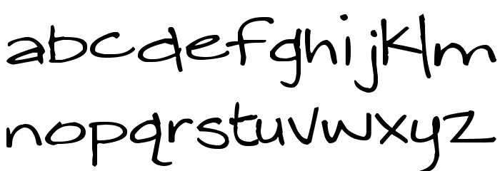 Pea Carmen Font LOWERCASE