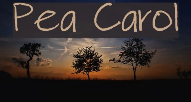 Pea Carol Example 2