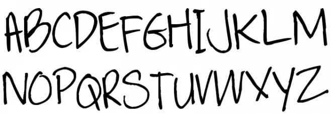 Pea Carrie Шрифта ВЕРХНИЙ