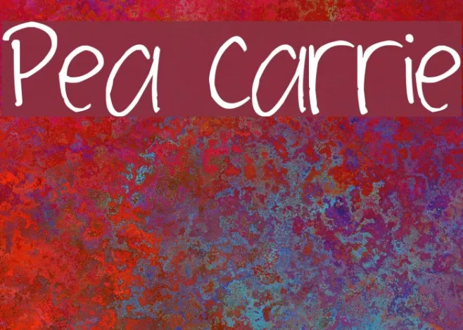 Pea Carrie Example 3