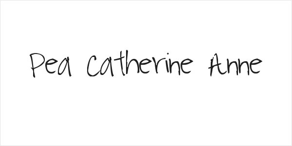 Pea Catherine Anne Logo