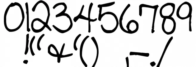 Pea Catherine Font OTHER CHARS