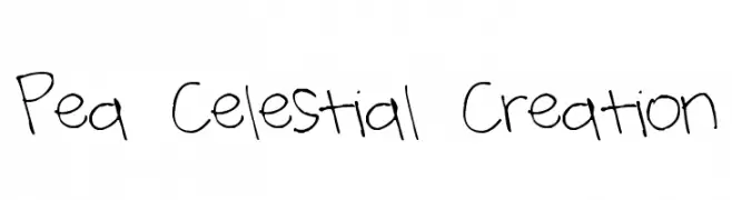Pea Celestial Creation  لخطوط تنزيل