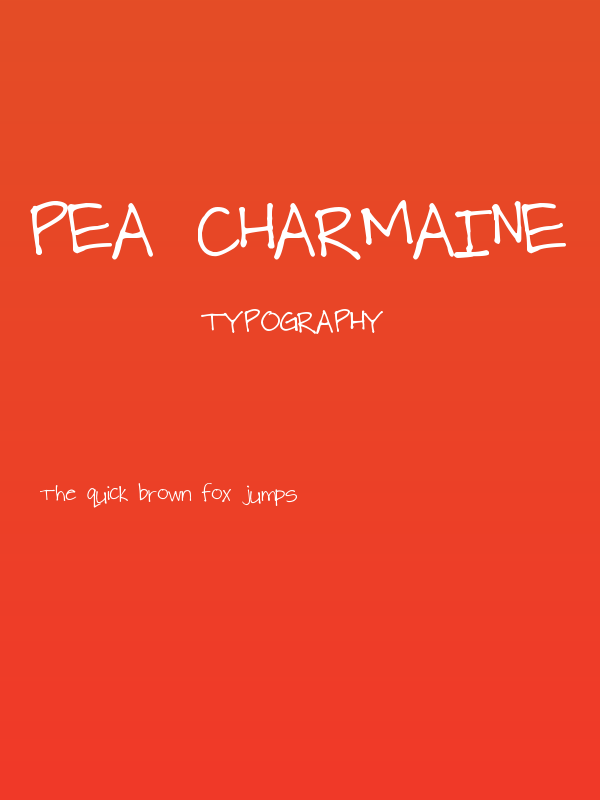 Pea Charmaine Poster