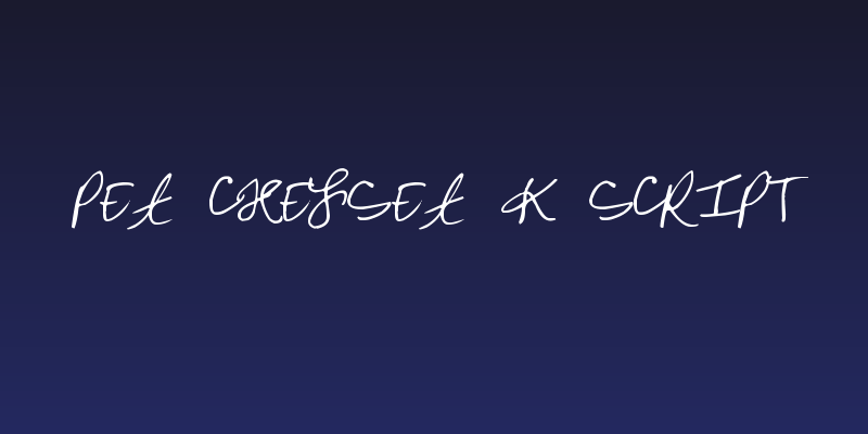 Pea Chelsea K Script Social Header