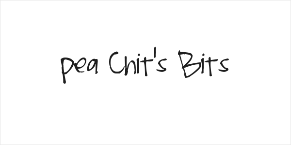 Pea Chit's Bits Logo