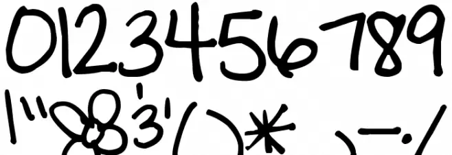 Pea Christina Font OTHER CHARS