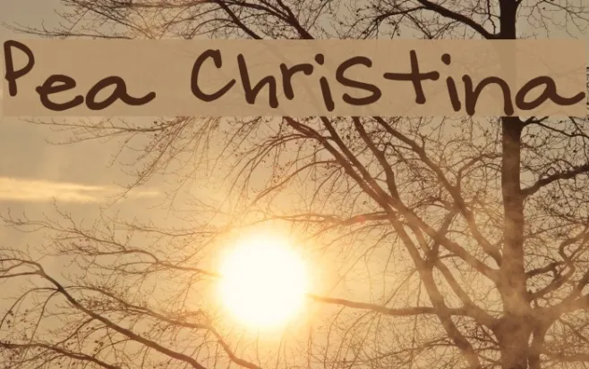 Pea Christina Example 3