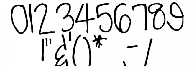 Pea Colton Font OTHER CHARS