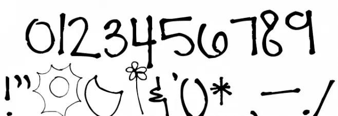 Pea Comfy Cozy Font OTHER CHARS