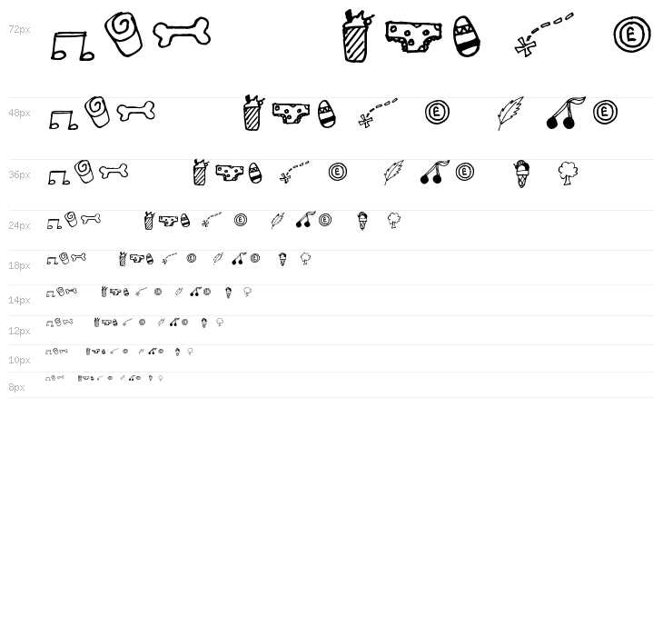 Pea Cookie's Doodles Waterfall