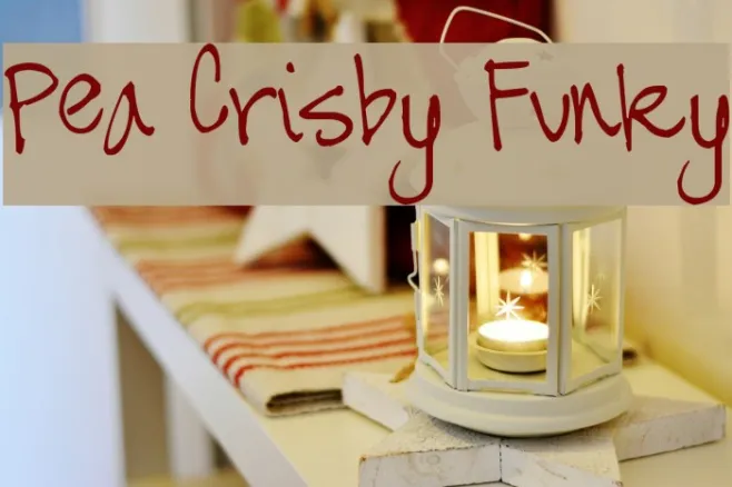 Pea Crisby Funky Example 3
