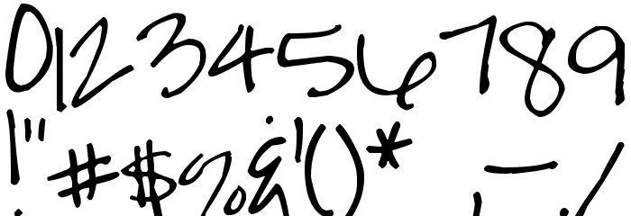 Pea Crystal Font OTHER CHARS