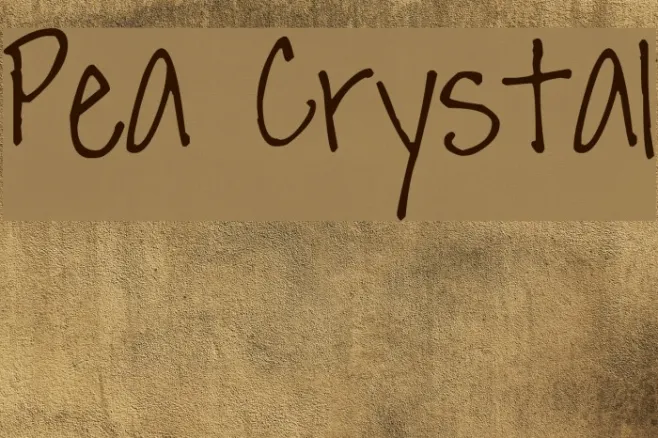 Pea Crystal Example 2