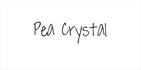 Pea Crystal Logo
