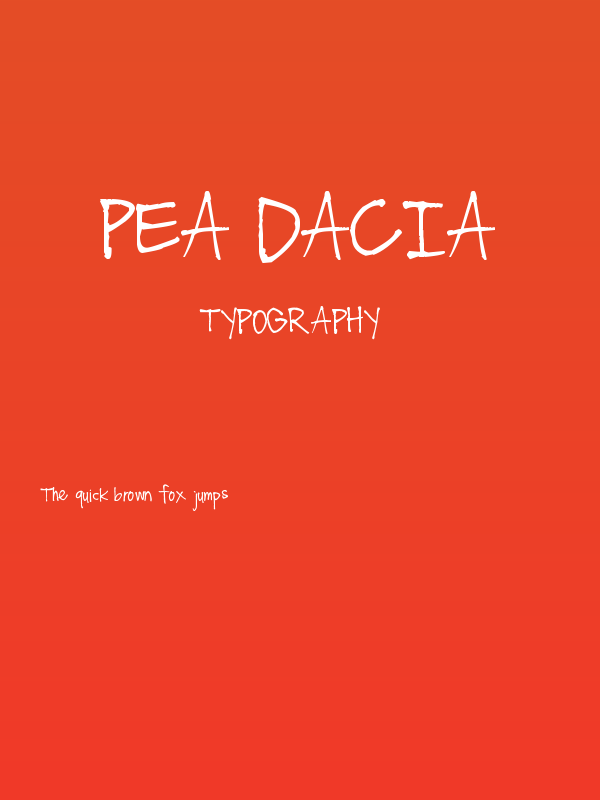 Pea Dacia Poster