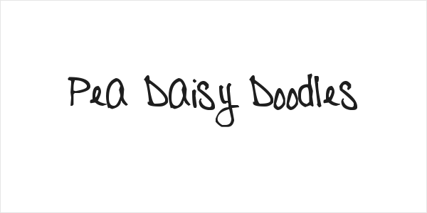 Pea Daisy Doodles Logo