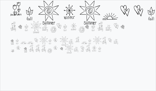 Pea Dalovely Damanda Doodles Business Card