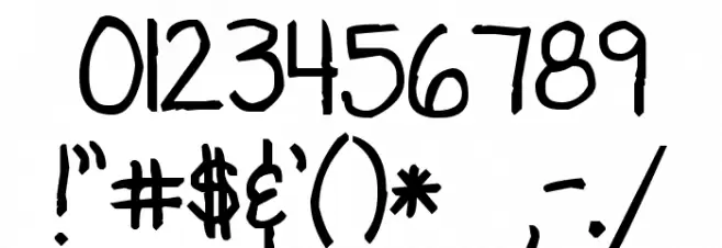 Pea Dalovely Damanda Font OTHER CHARS