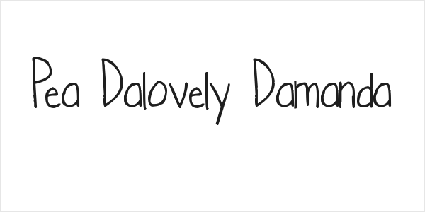 Pea Dalovely Damanda Logo