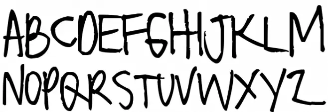 Pea Dana Anne Font Litere mari