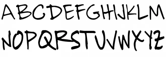Pea Daniel San Шрифта ВЕРХНИЙ