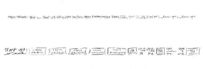Pea Dawn's Doodles Too Fonte MAIÚSCULAS