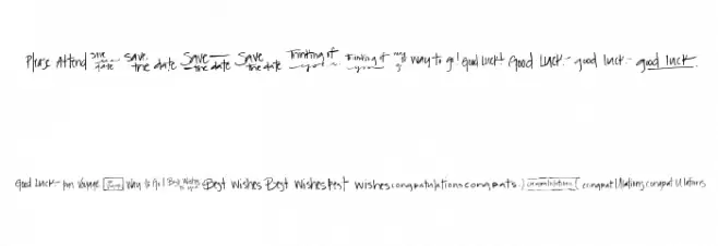 Pea Dawn's Doodles Too Polices MINUSCULES