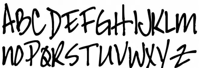 Pea Debbie Schriftart Groß